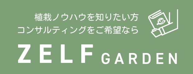 植栽ノウハウを知りたい方コンサルティングをご希望なら ZELF GARDEN